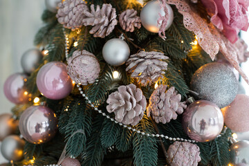 christmas decoration on a white background