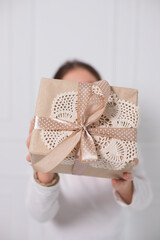 white gift box