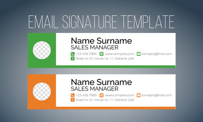 Professional Email Template, Email Sign, Email Template Design