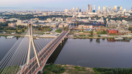 Fototapeta premium Warsaw Bridge
