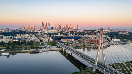Obraz premium Warsaw Bridge