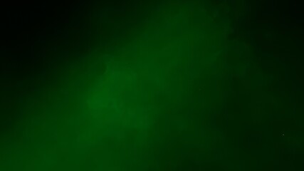 Beautiful green nebula in cosmos far away 3d render