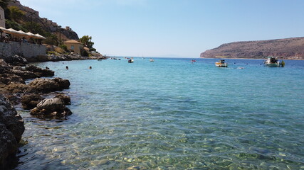sea view in Mani, Peloponnese, Greece