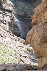 Fototapeta na wymiar Wasserfall in der Bletterbachschlucht