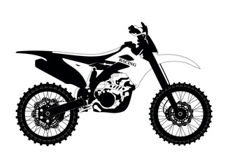 Obraz premium racing motorcycle bike off road dirt