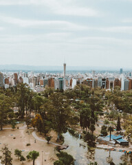 Obraz premium Vista de una ciudad 