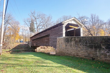 Rapps Covered Brdige in Fall