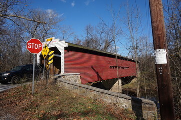 Side Sheeder Hall Covered Bridge