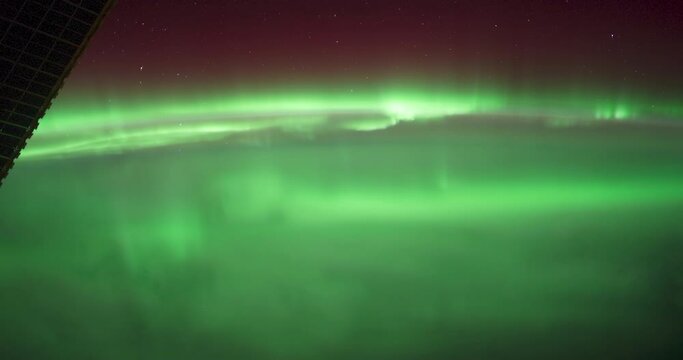 4k ProRess Time lapse : Aurora Borealis over the Great Lakes and Canada. Image Courtesy of NASA.