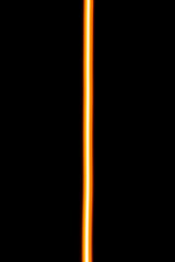 straight yellow light lines on a black background