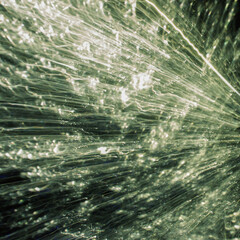 dynamic thin blue and white light lines on a black background