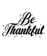 Thankful t-shirt design