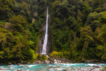 Thunder Creek Falls, Wanaka, New Zealand