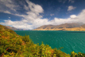 Fototapeta na wymiar Lake Wanaka, Otago, New Zealand