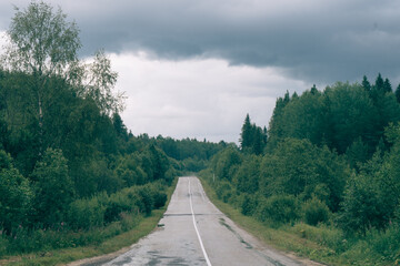 road through the forest