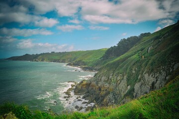 FALAISE  TREDREZ-LOCQUEMEAU COTE D'ARMOR