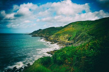 FALAISE  TREDREZ-LOCQUEMEAU COTE D'ARMOR