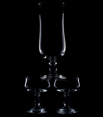Glasses without wine.....