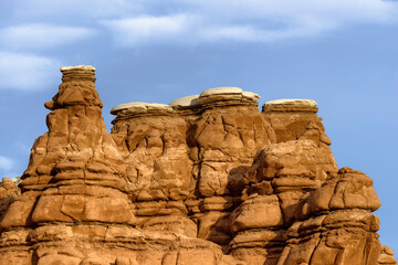 Erosure patterns along Scenic Byway 24, Utah