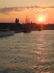 Fototapeta premium Venice sun rise