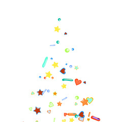 Sprinkles grainy. Cupcake donuts background.