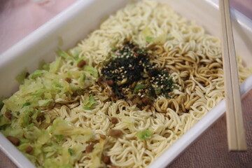 五十代の女性が好む焼きそば