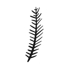 Fresh Nature Green Plant Elements, premium and exclusive leaves icon graphic vector