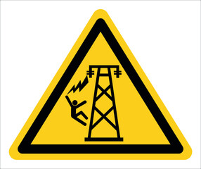 Warning to the above dangerous voltage, death or serious injury symbol