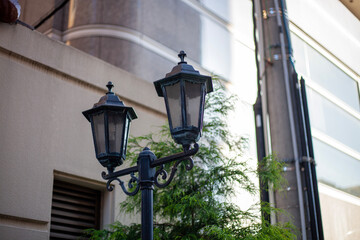 old street lamp