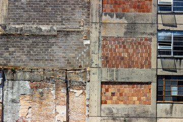 old brick walls in new orleans