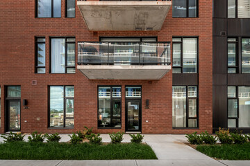 Beautiful Canadian style luxury furnished and staged apartment in the apartment building