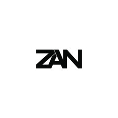 zan letter original monogram logo design