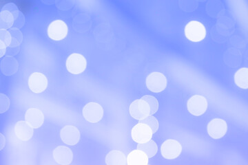 Obraz premium Abstract blue soft light with circlels blurred bokeh background.