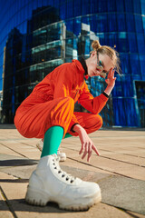 stylish modern girl