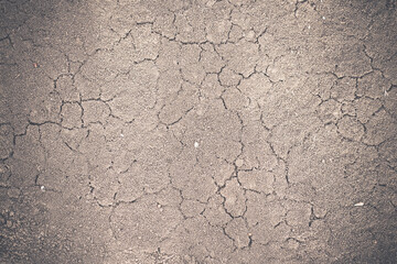 Dry soil texture background in the dry season