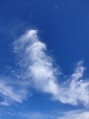 blue sky with clouds