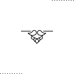 border frame vector icon in outlines