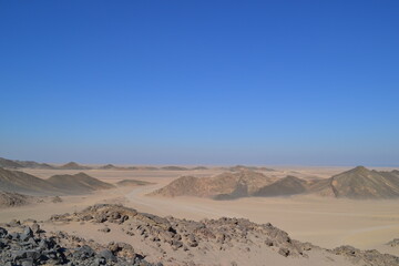 sand dunes in the desert