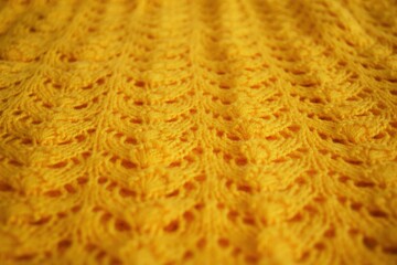 colorful knitwear pattern, yellow colors, handmade