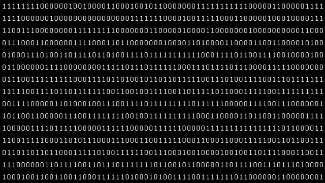 Technical environment programming, binary code in the future. Modern technology hex code concept. Digital abstract background.
