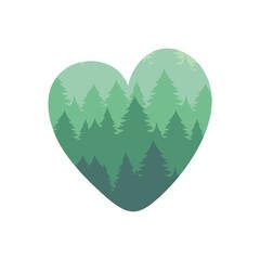 Heart and forest