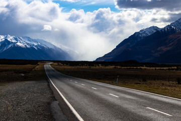 Read leads through darkness into a mountain storm