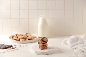 cookies and milk