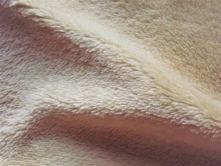 background with pink mesh fabric with creases