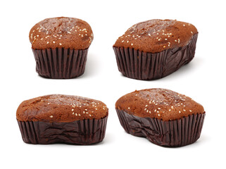 Jujube Cake on a white background 