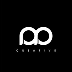 PP Letter Initial Logo Design Template Vector Illustration	
