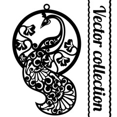 patterns of christmas balls for laser cutting