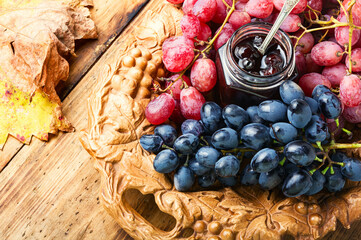 Homemade berry jam