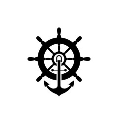 Obraz premium Steering wheel icon isolated on white background