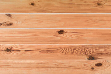 Natural pine wood wide textured background with natural eyelet and grunge with Clipping path.